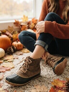 Sorel Cheyanne II Duck Boots Waterproof Women's Size 7